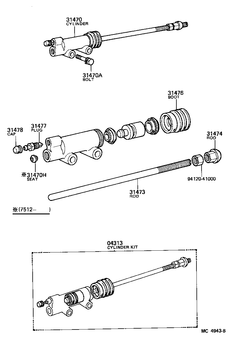 Clutch Release Cylinder