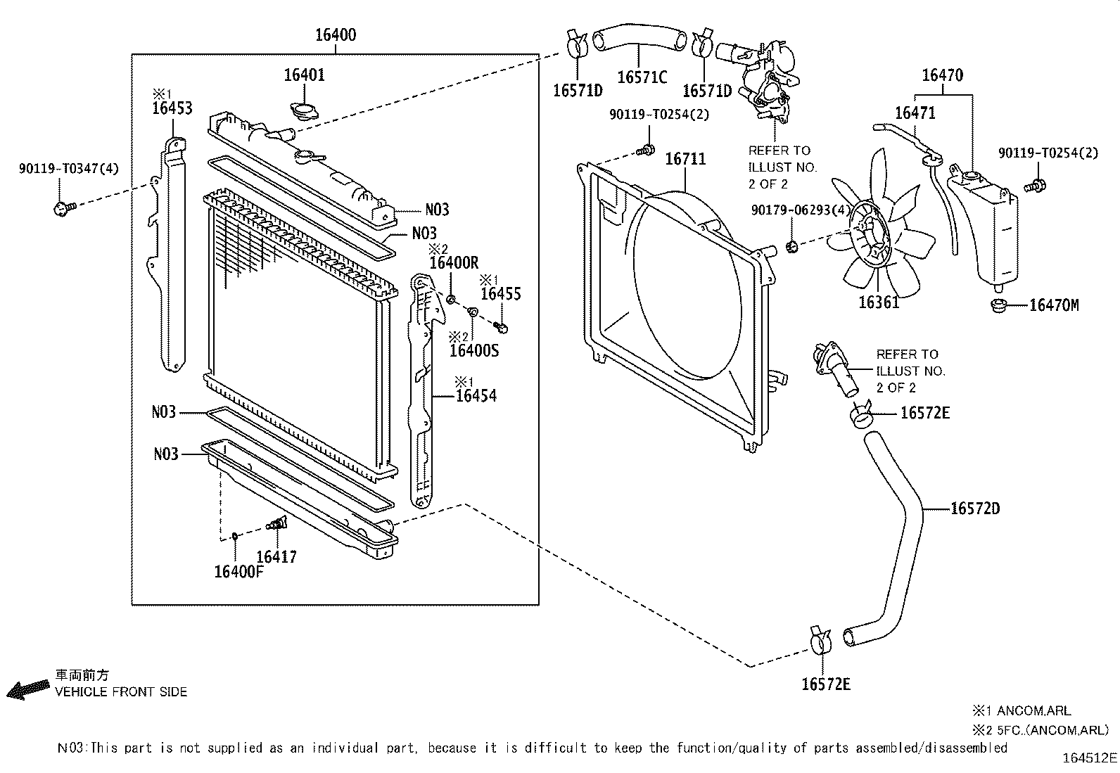 Radiator Water Outlet