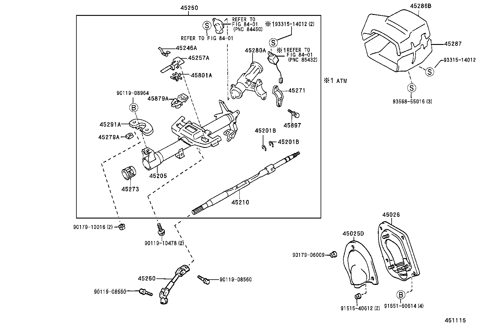 Steering Column & Shaft