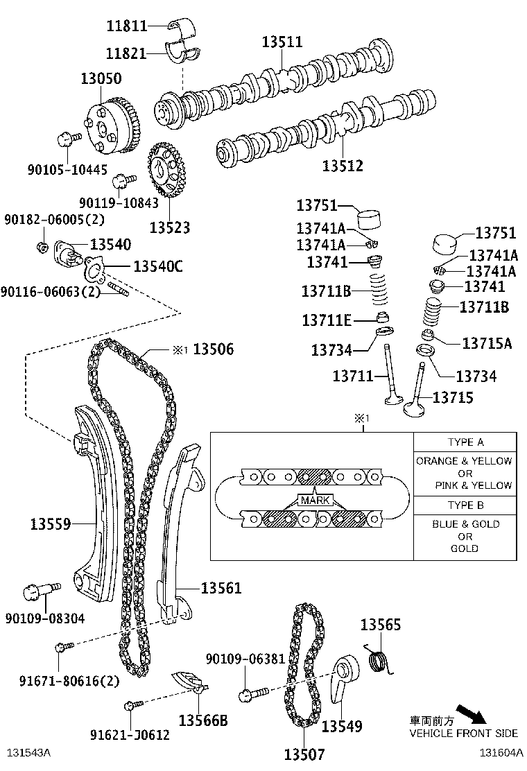 Camshaft & Valve