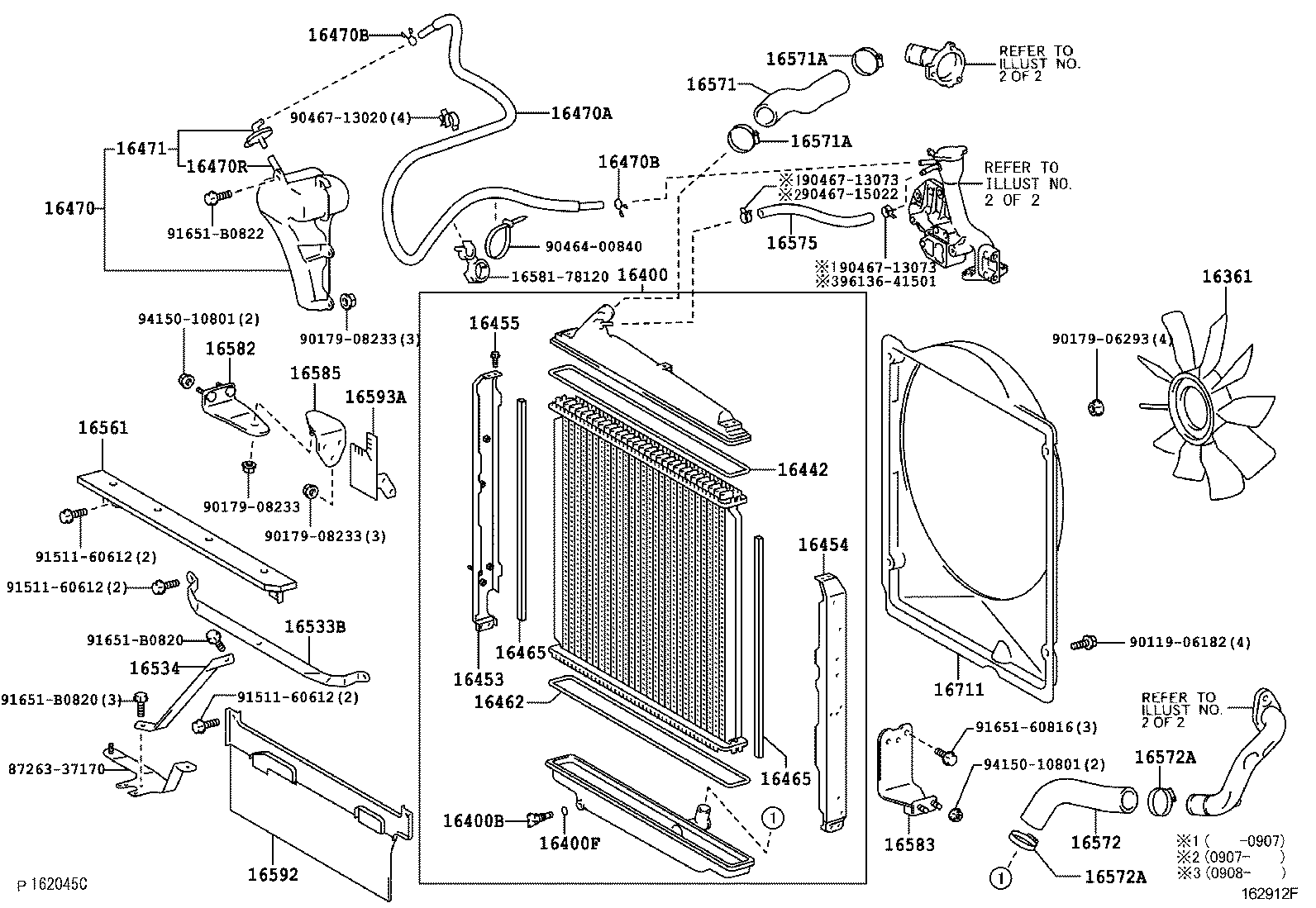 Radiator Water Outlet