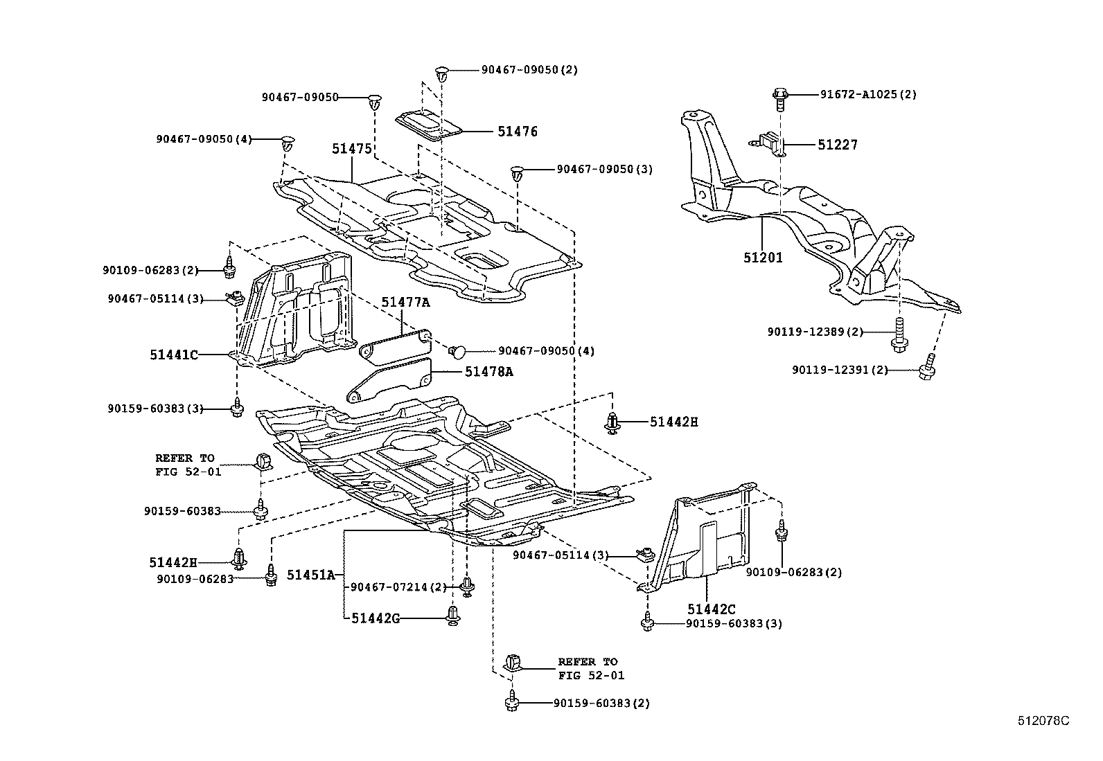 Suspension Crossmember & Under Cover
