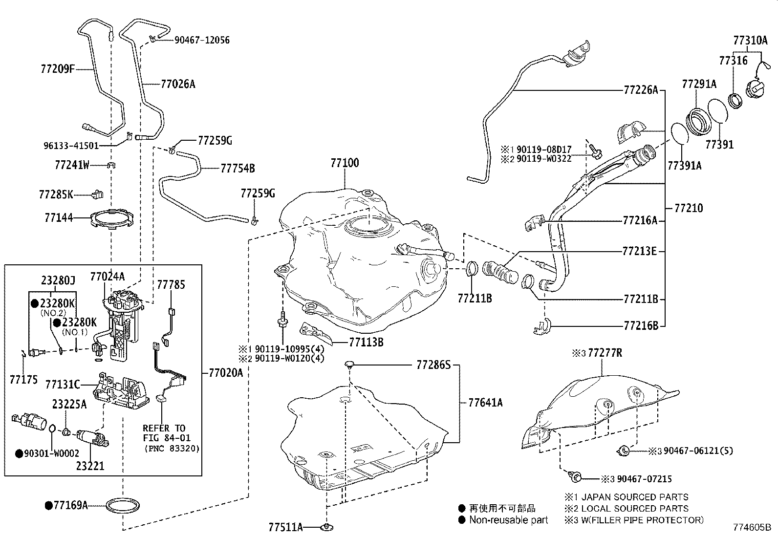 Fuel Tank & Tube