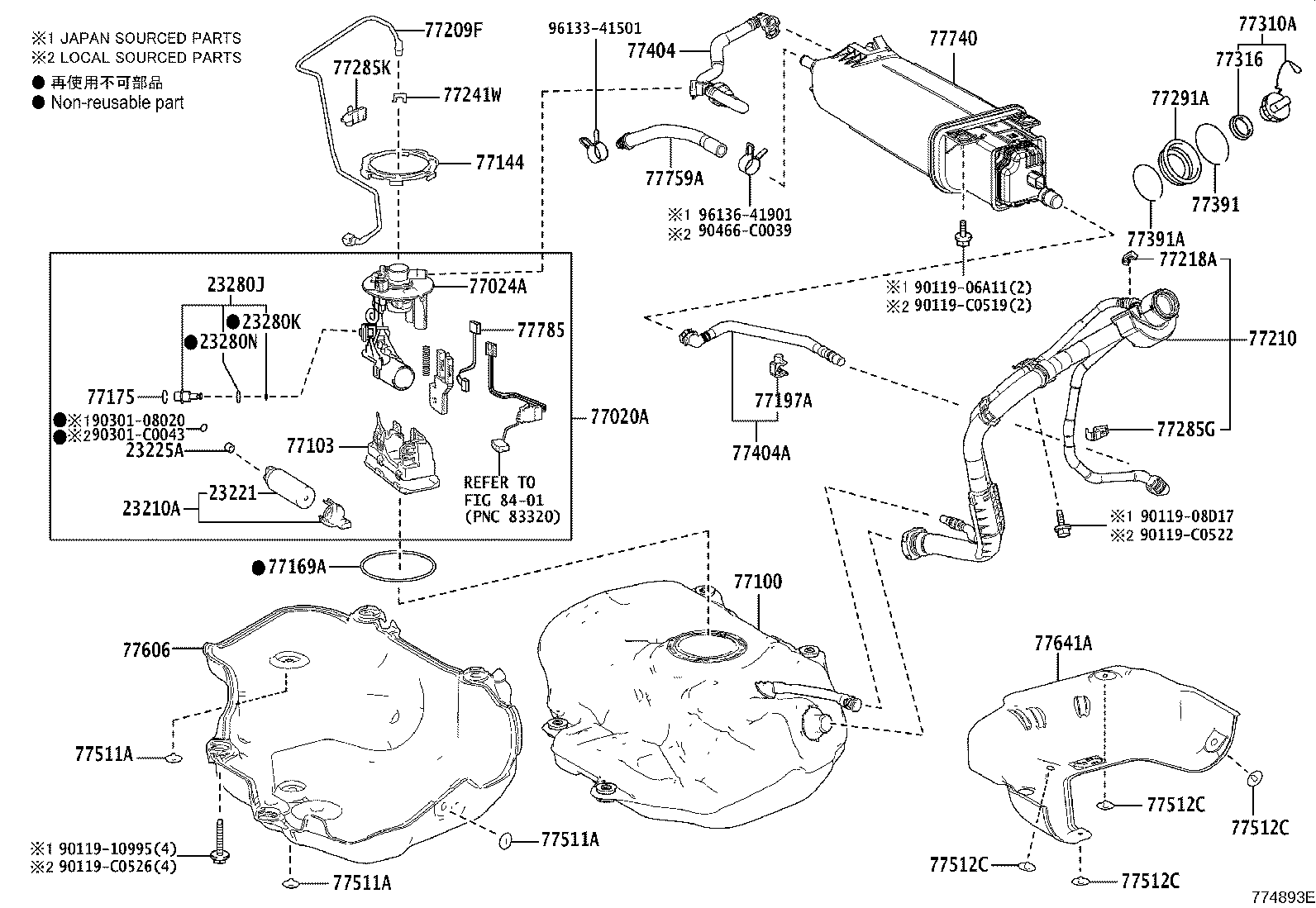 Fuel Tank & Tube
