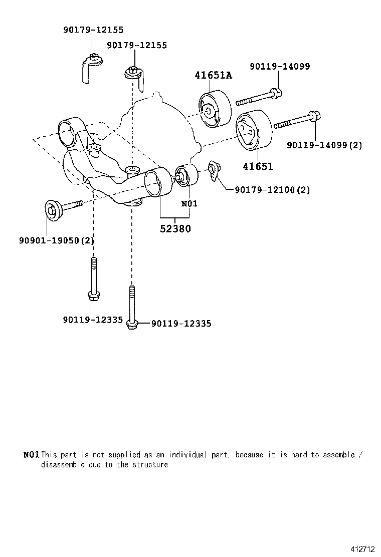 Rear Axle Housing Differential