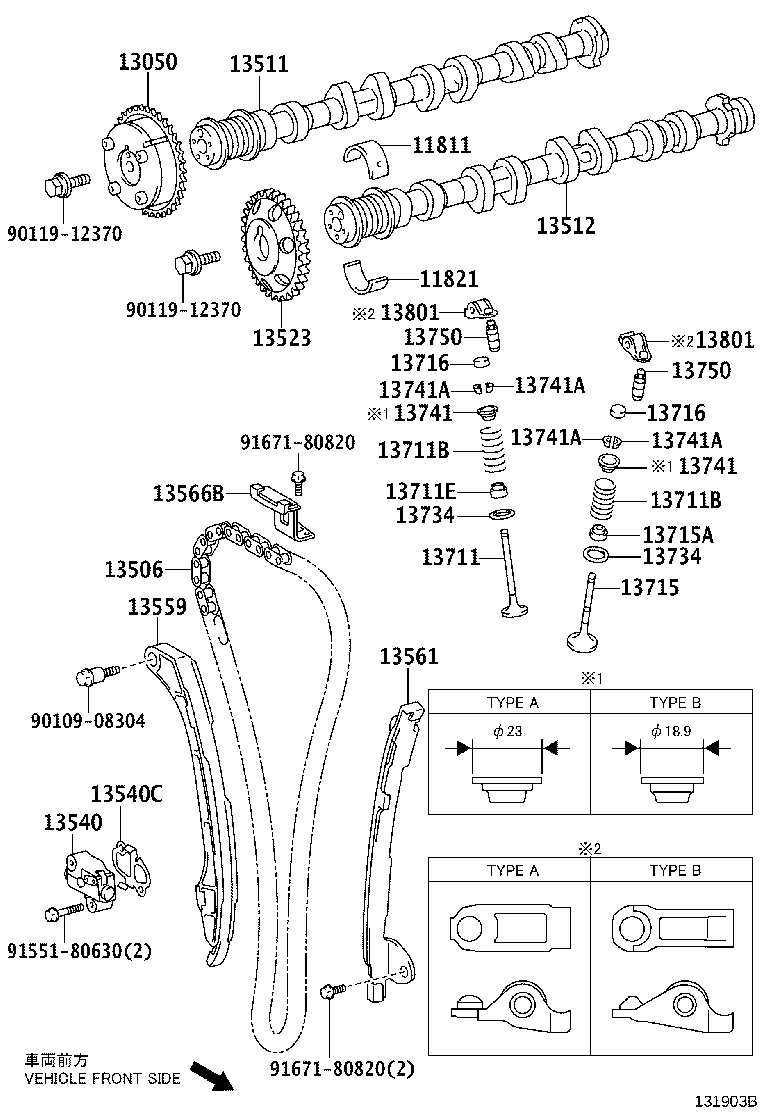 Camshaft & Valve