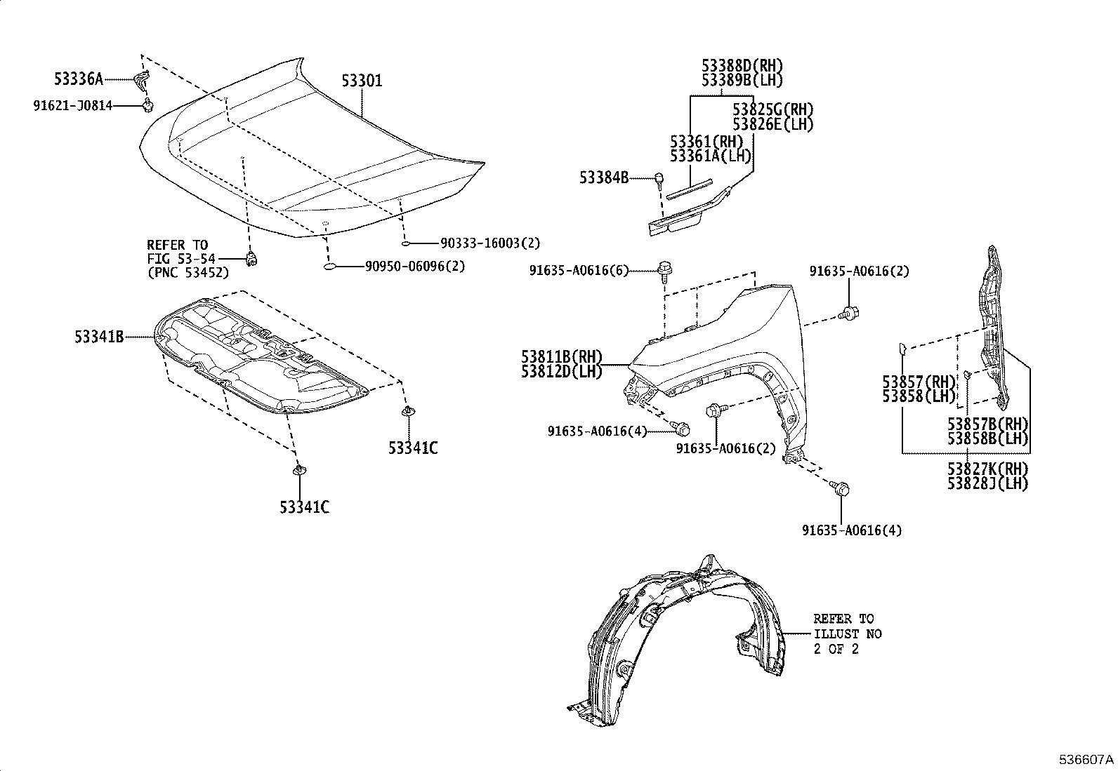 thumbnail image 2 of Front Driver Side Fender For Toyota RAV4 1996-1997 - Primed Steel, Direct Fit 2 of 5