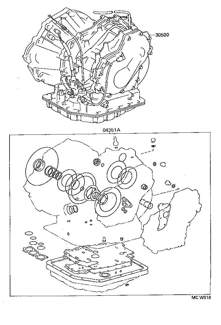 Transaxle Or Transmission Assy & Gasket Kit