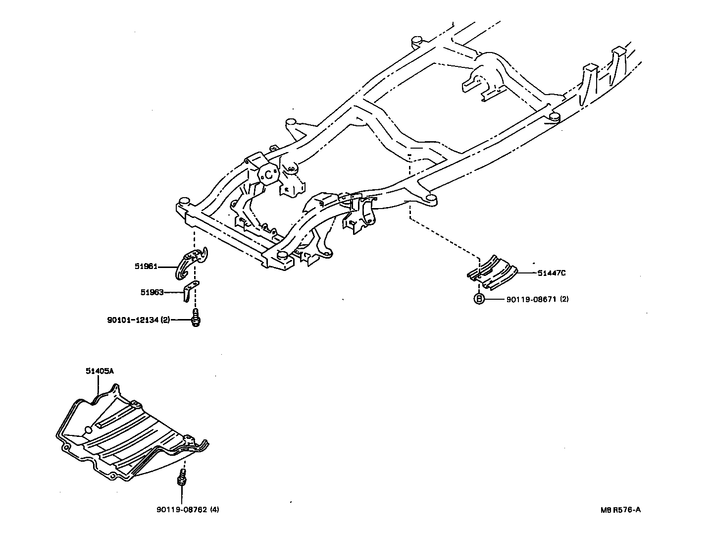 Suspension Crossmember & Under Cover
