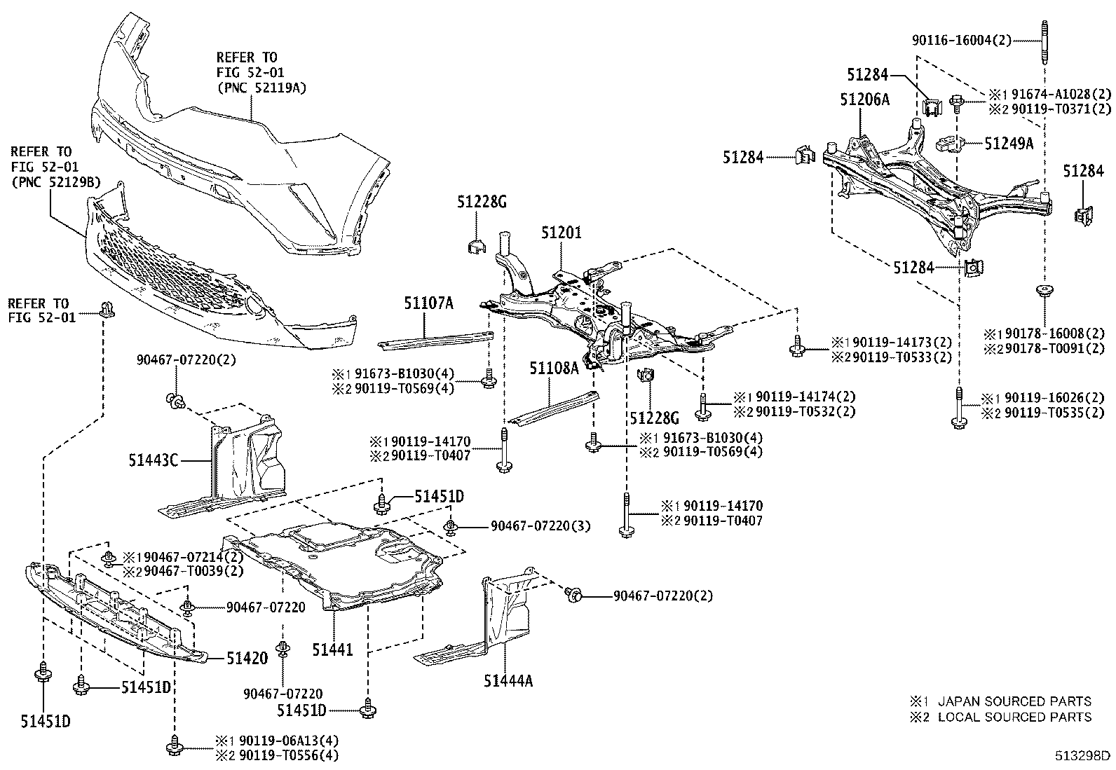 Suspension Crossmember & Under Cover
