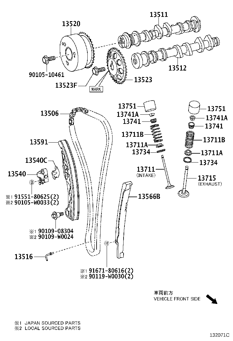 Camshaft & Valve