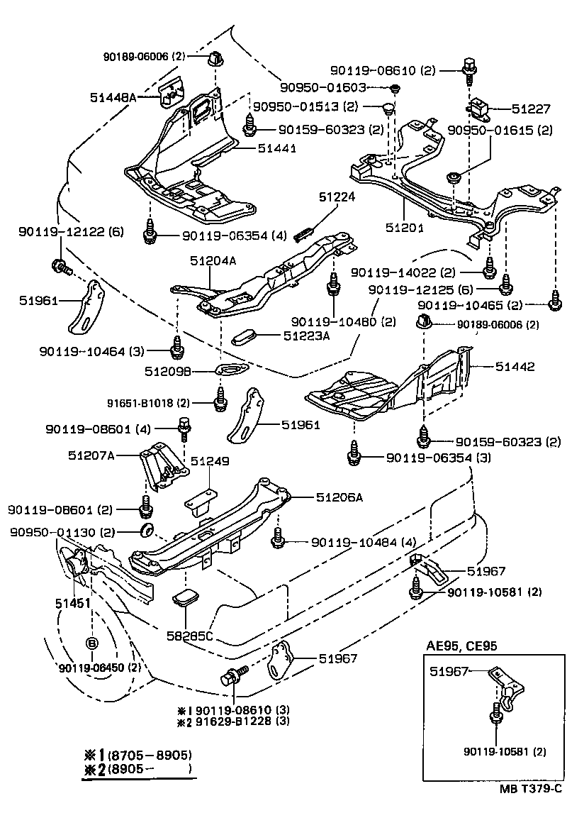 Suspension Crossmember & Under Cover