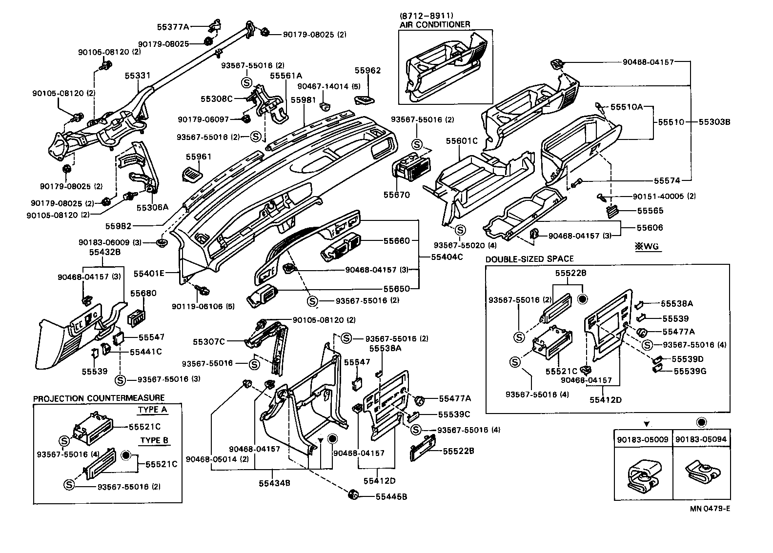 Instrument Panel Glove Compartment