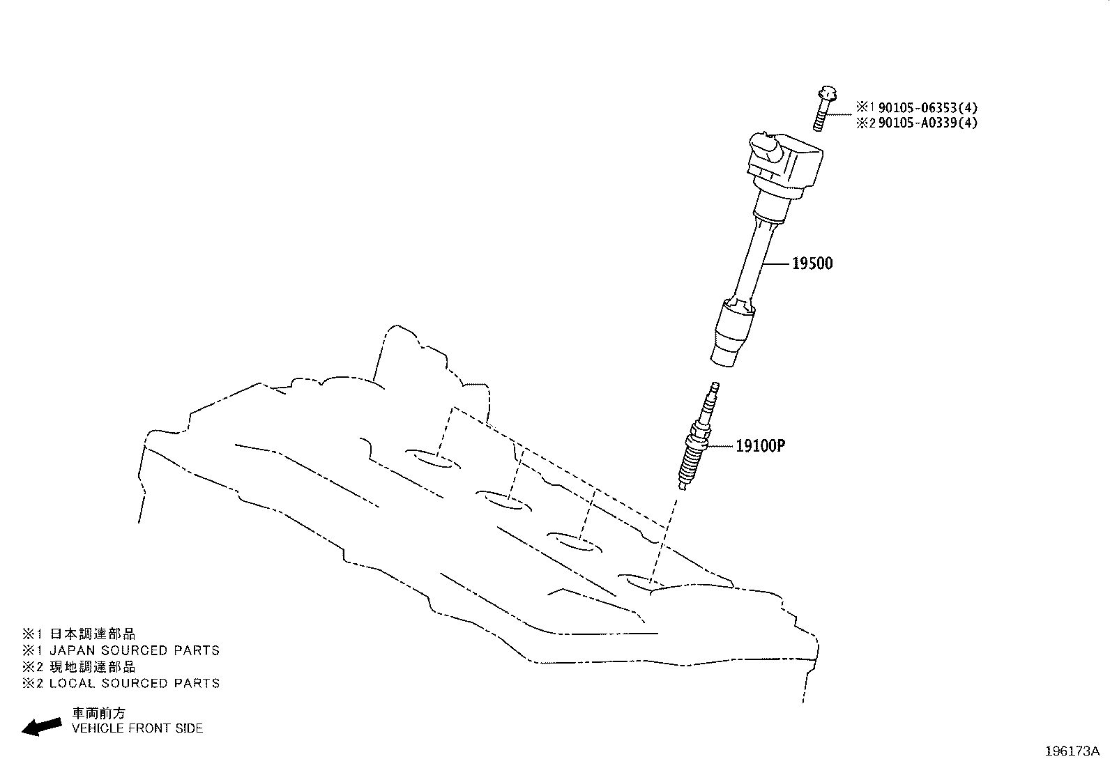Ignition Coil Spark Plug Glow Plug