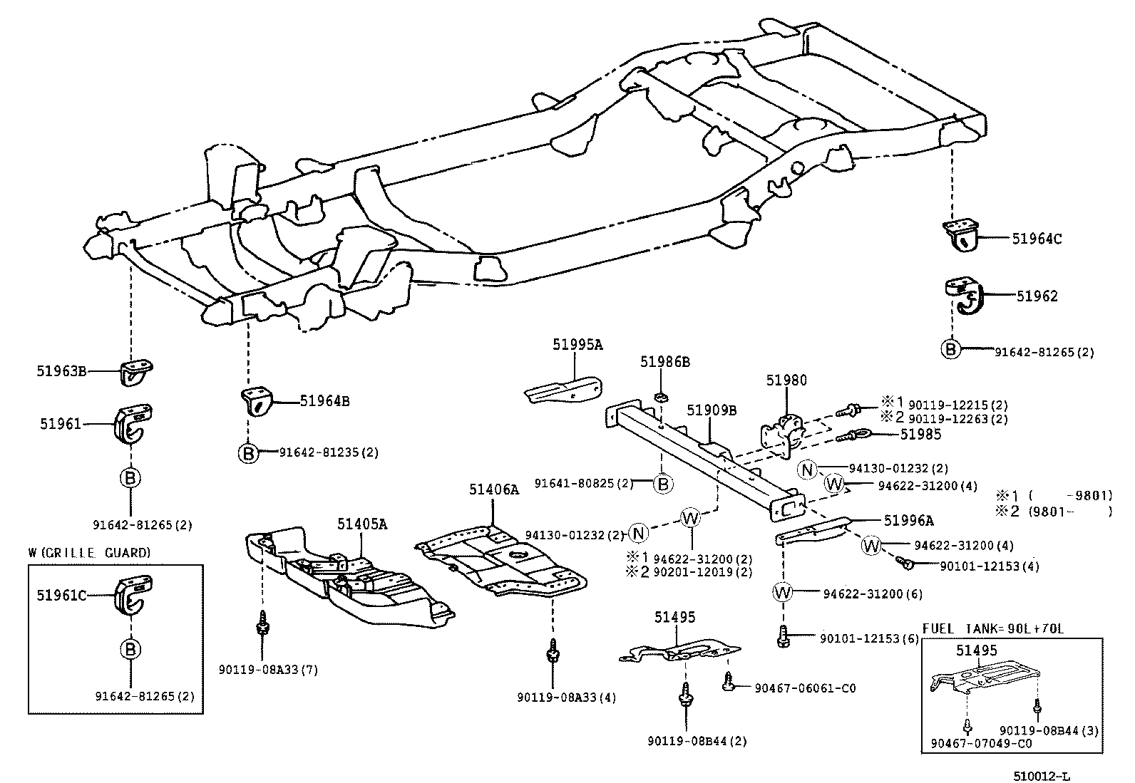 Suspension Crossmember & Under Cover