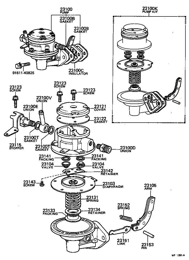 Fuel Pump & Pipe