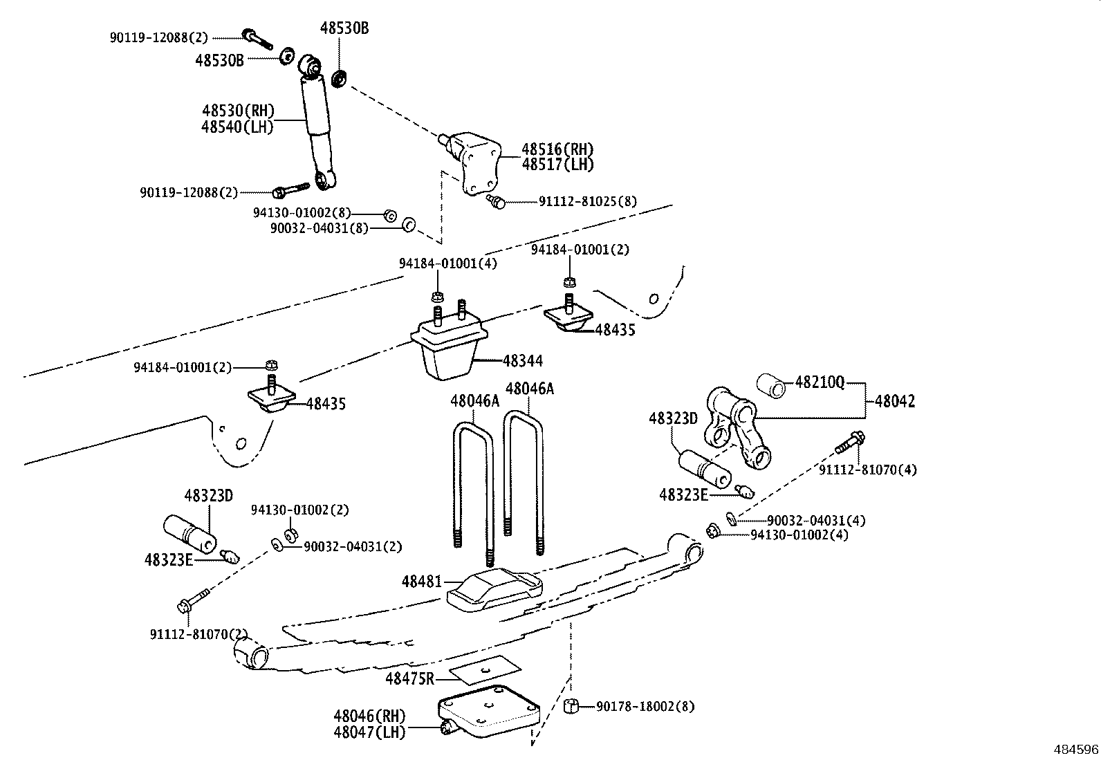 Rear Spring & Shock Absorber