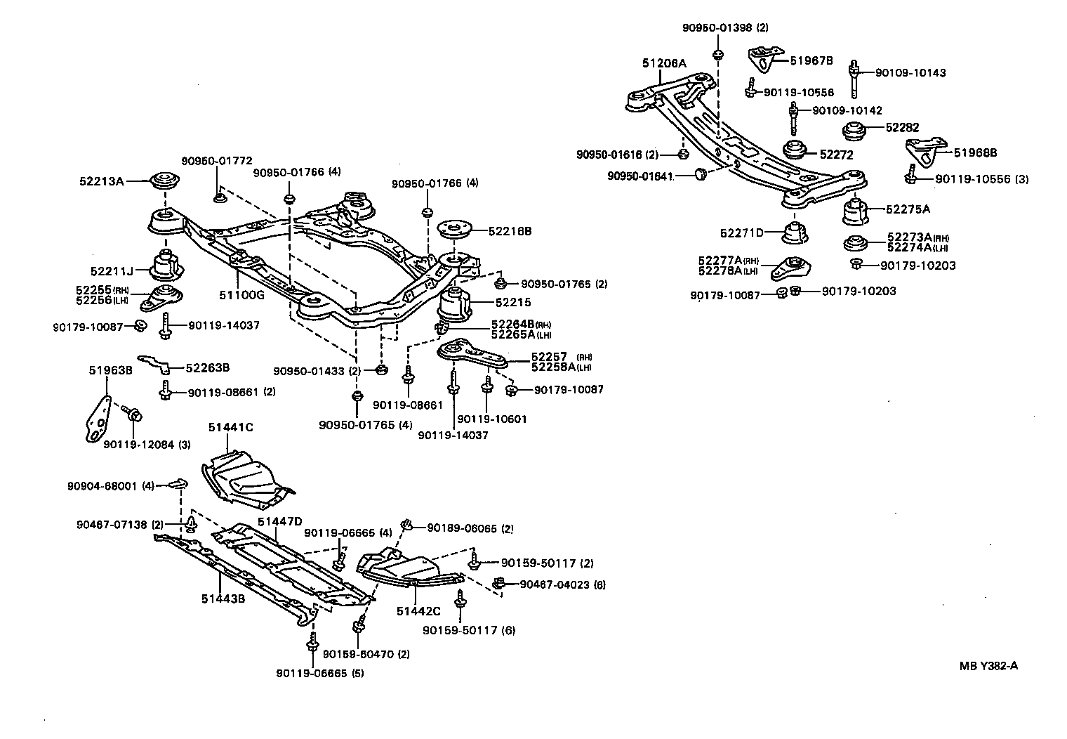 Suspension Crossmember & Under Cover