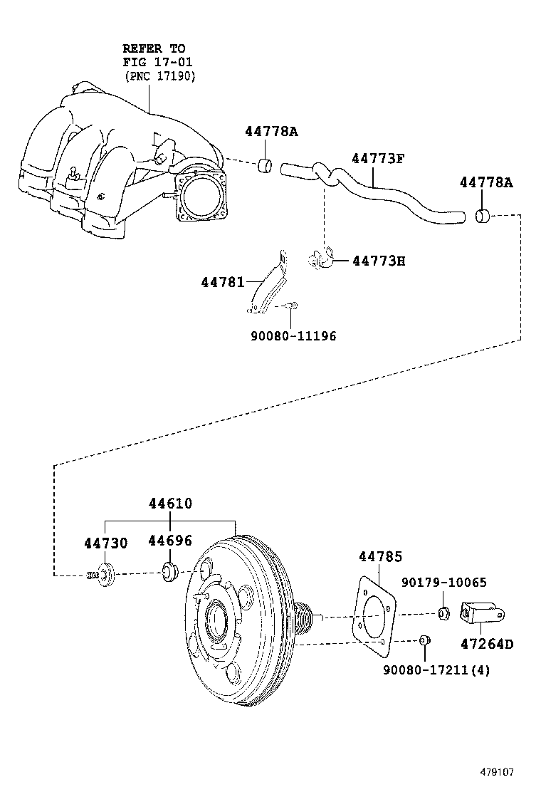 Brake Booster & Vacuum Tube