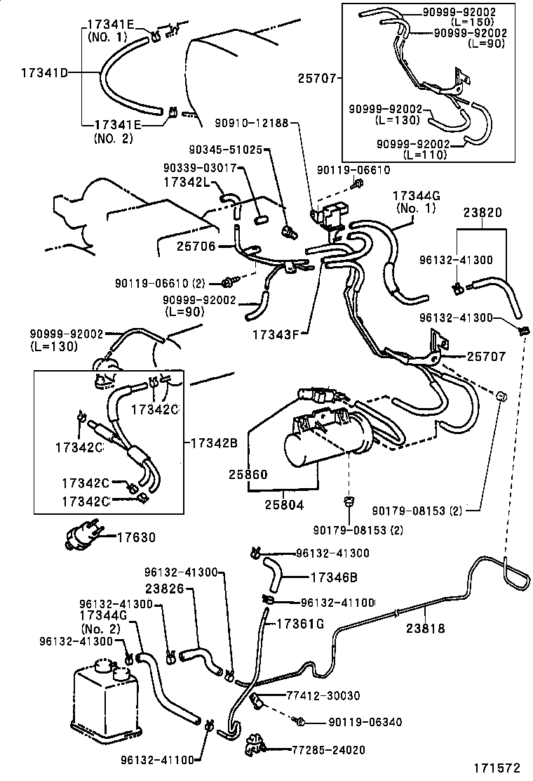 Tubería de vacío