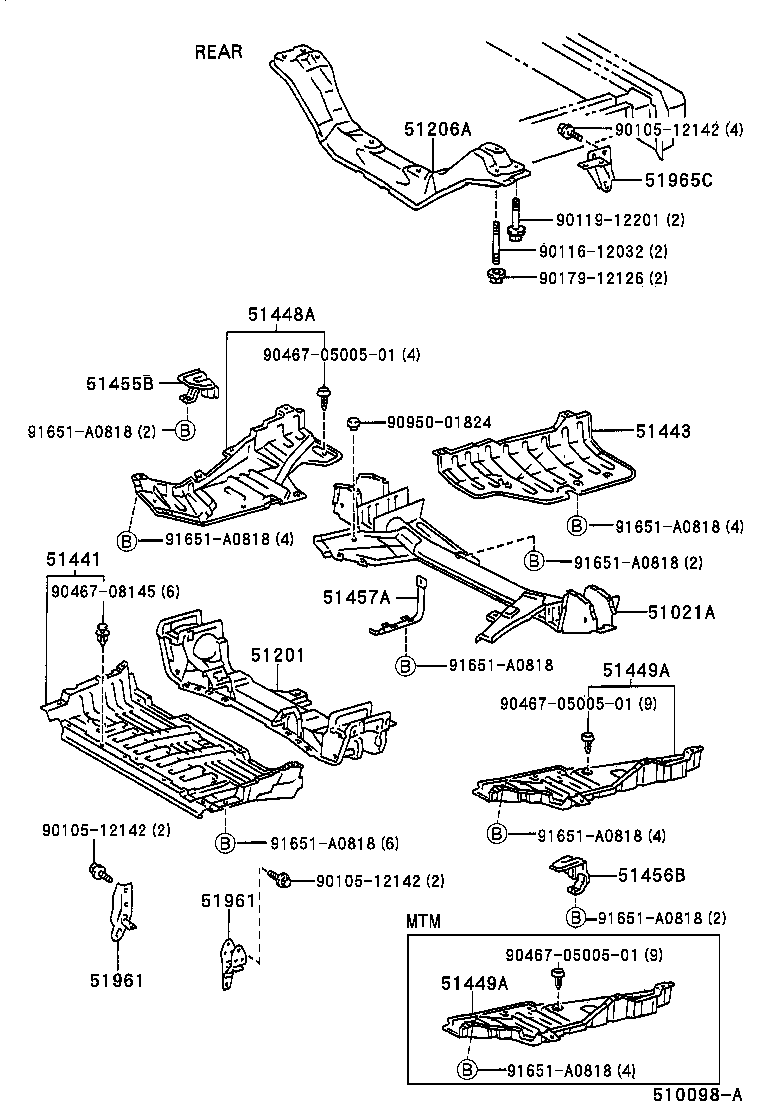 Suspension Crossmember & Under Cover