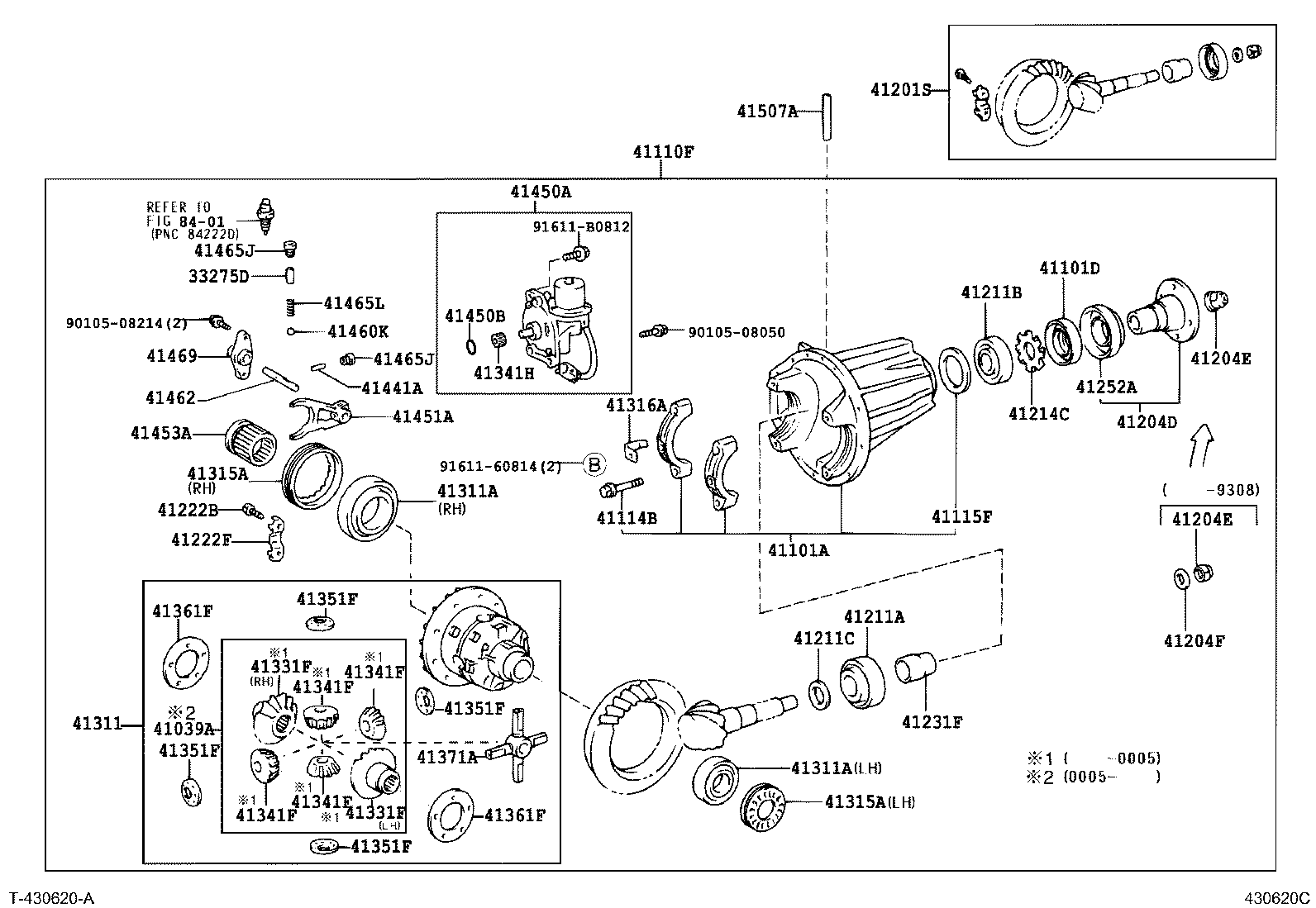 Front Axle Housing & Differential