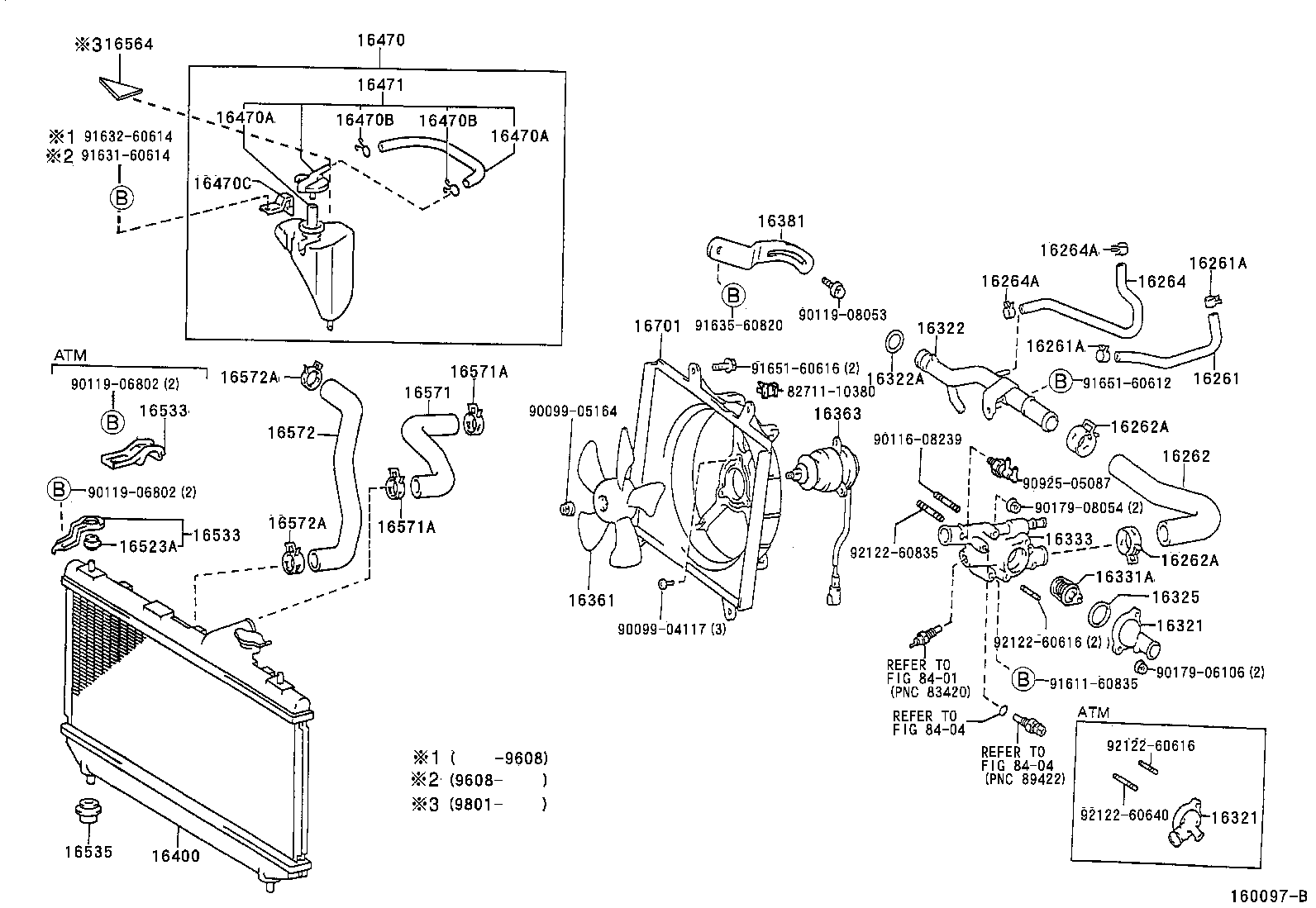 Radiator Water Outlet