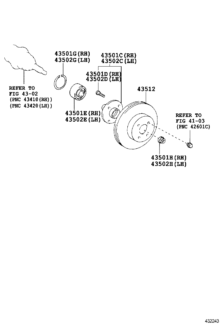 Front Axle Hub