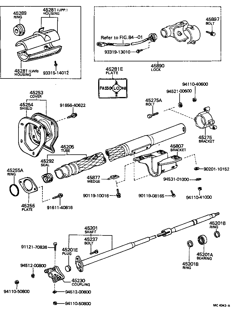 Steering Column & Shaft