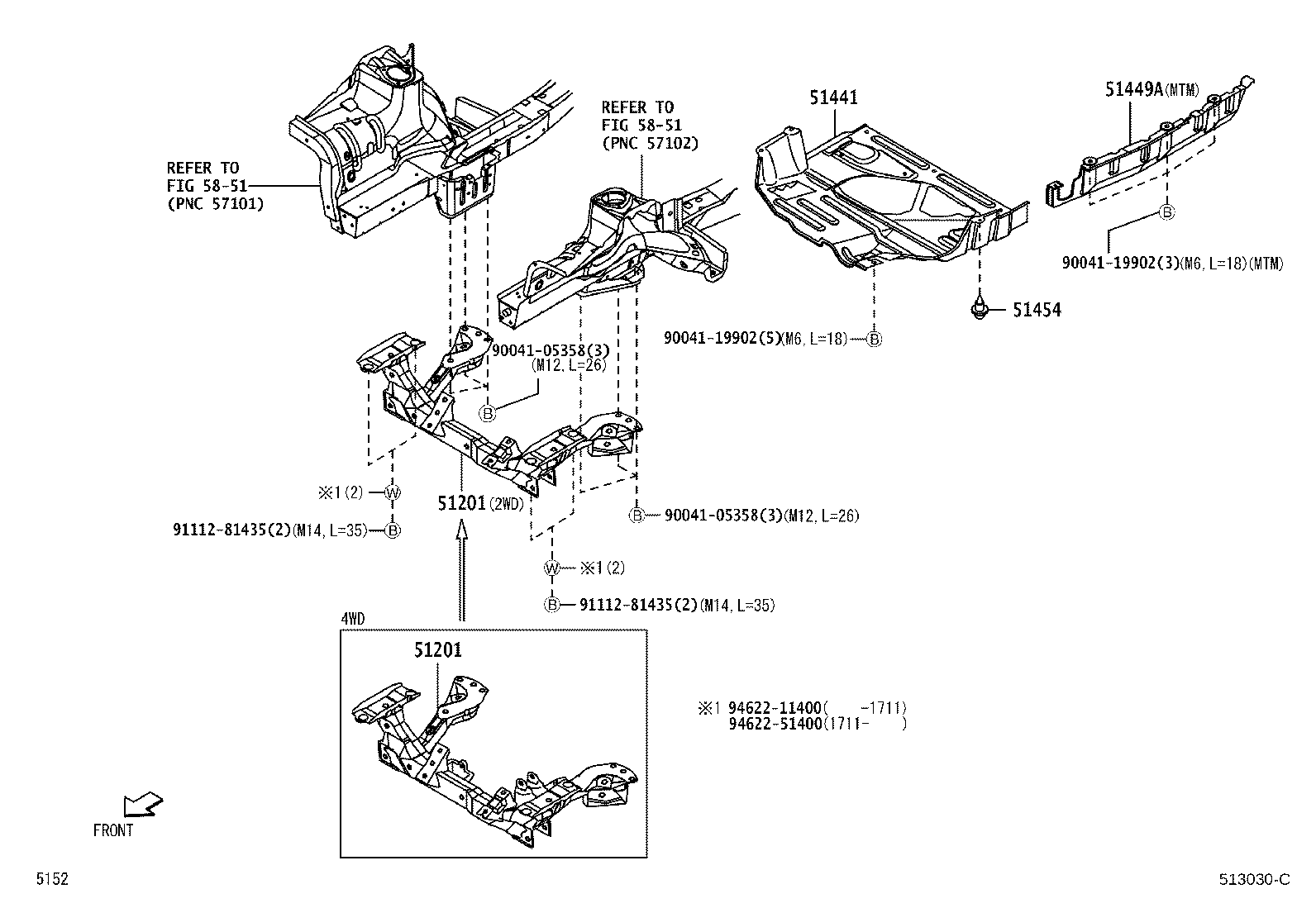 Suspension Crossmember & Under Cover