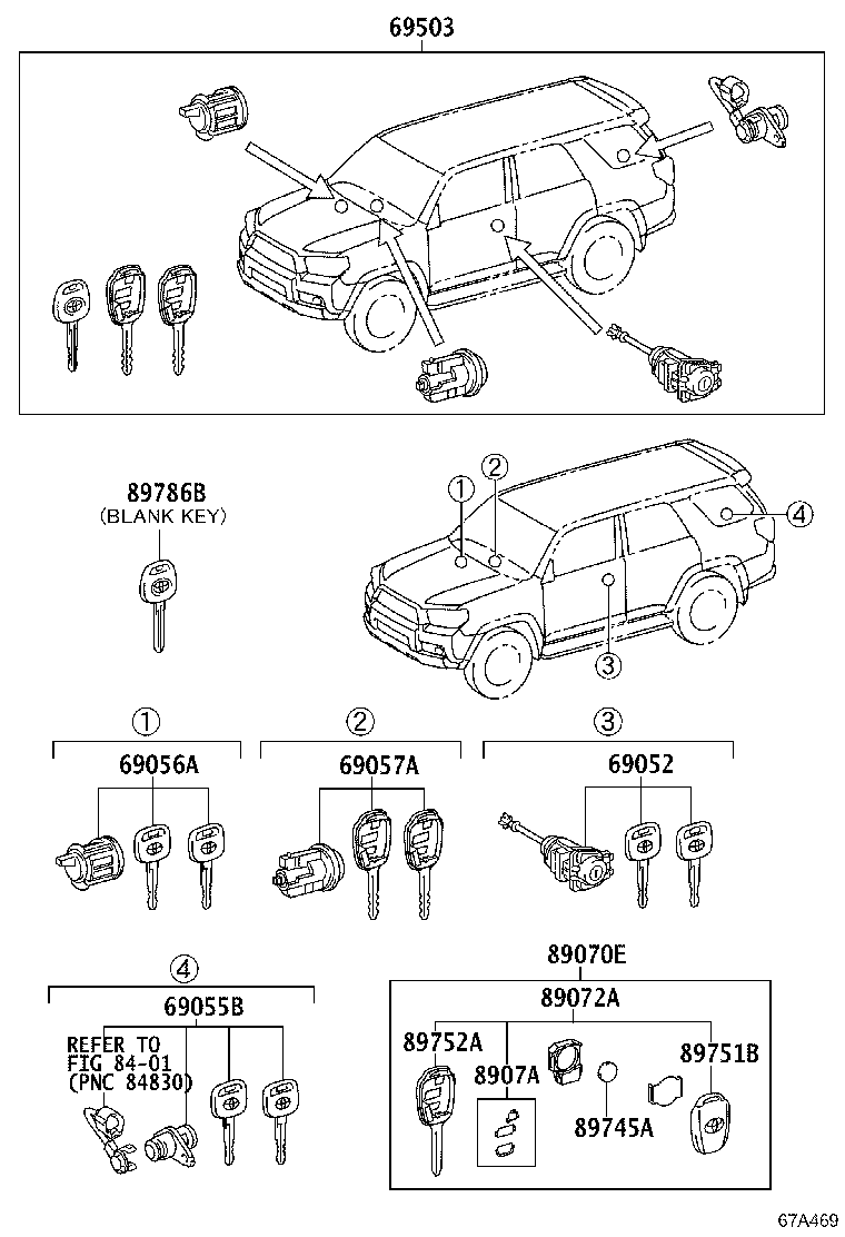 Lock Cylinder Set
