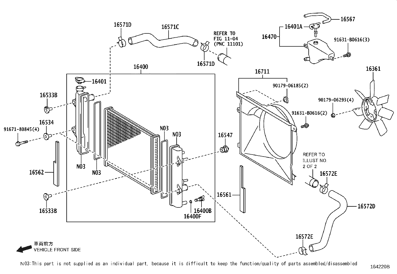 Radiator Water Outlet