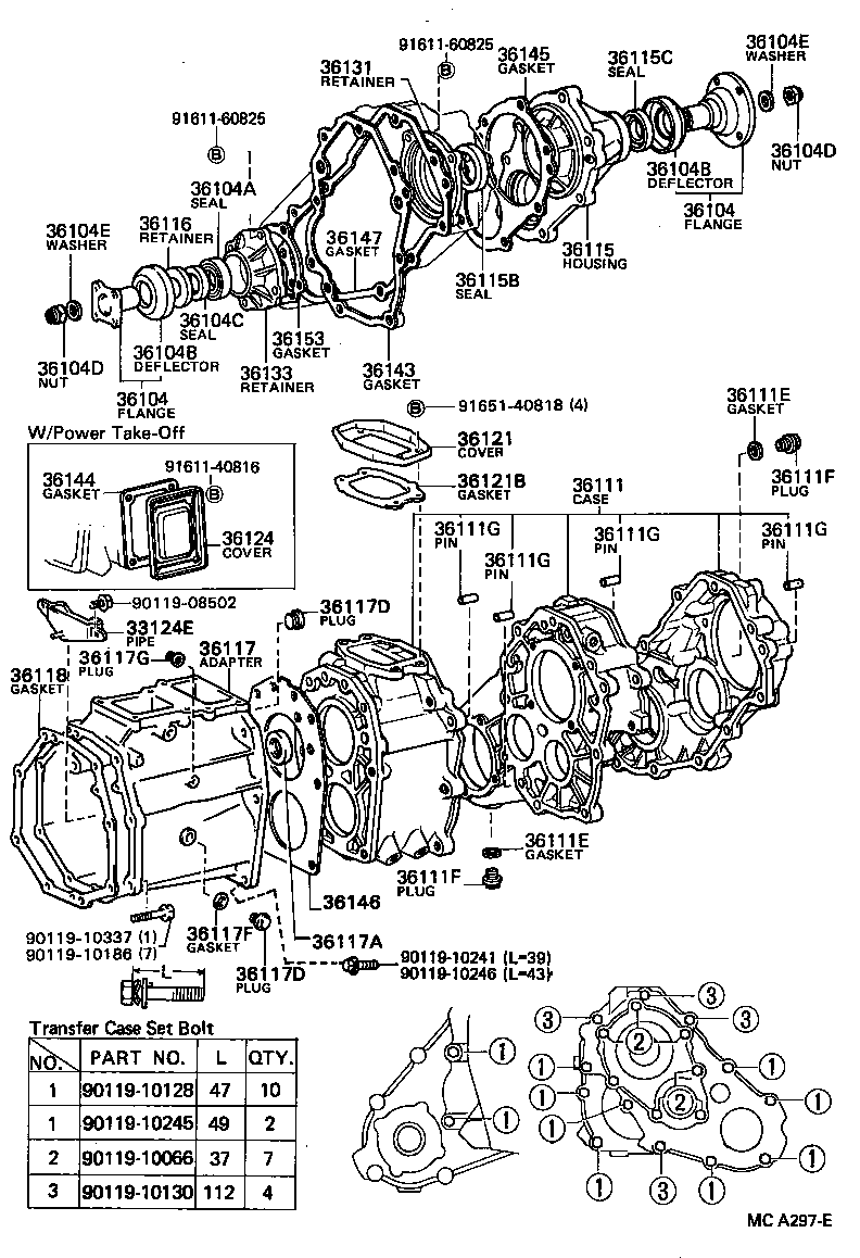 Transfer Case & Extension Housing