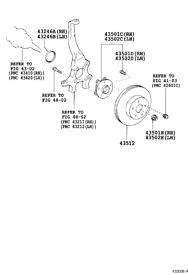 Front Axle Hub