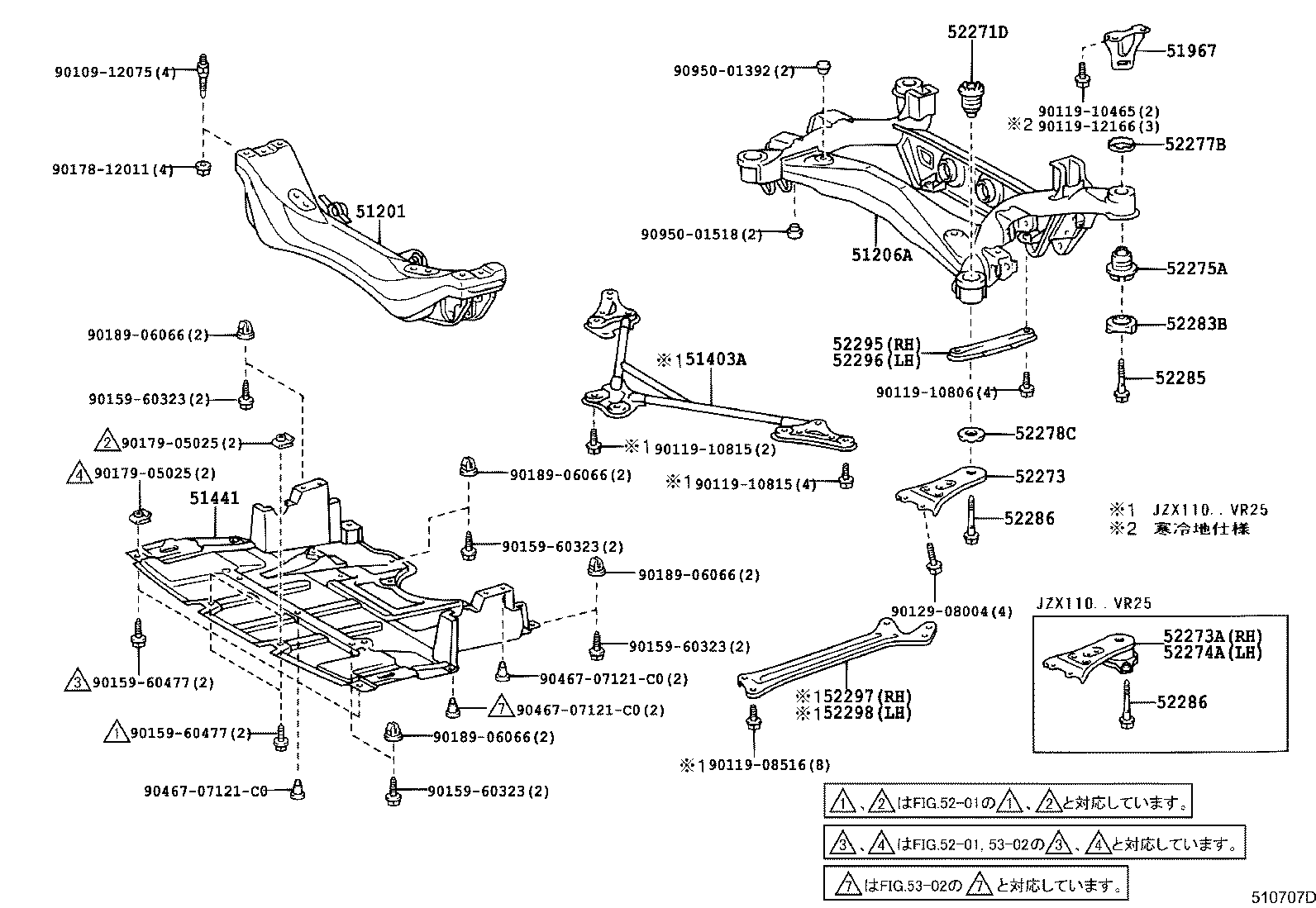 Suspension Crossmember & Under Cover