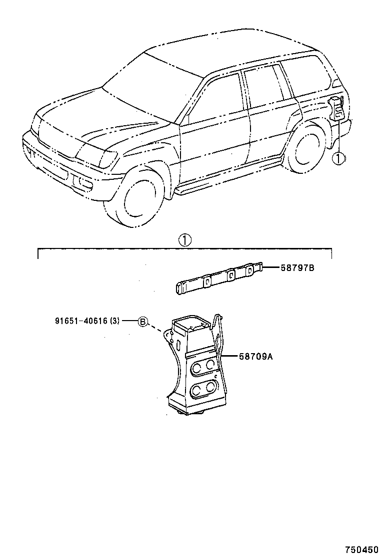 Tool Box License Plate Bracket