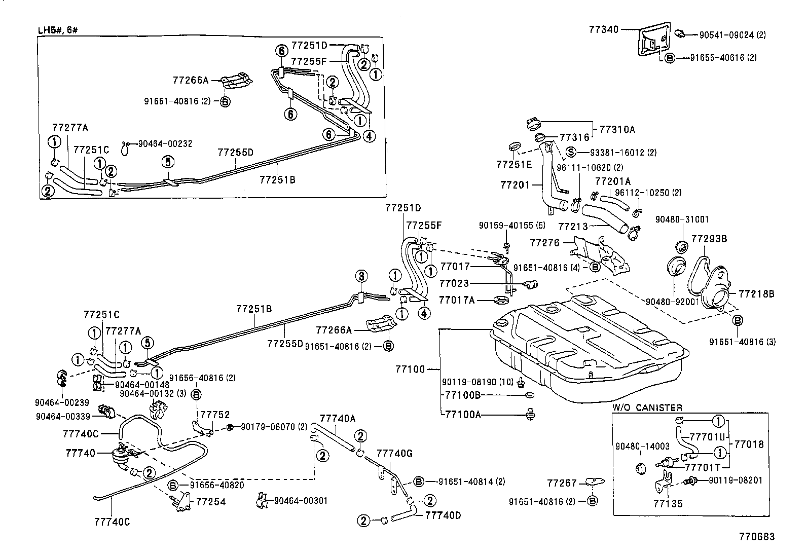 Fuel Tank & Tube