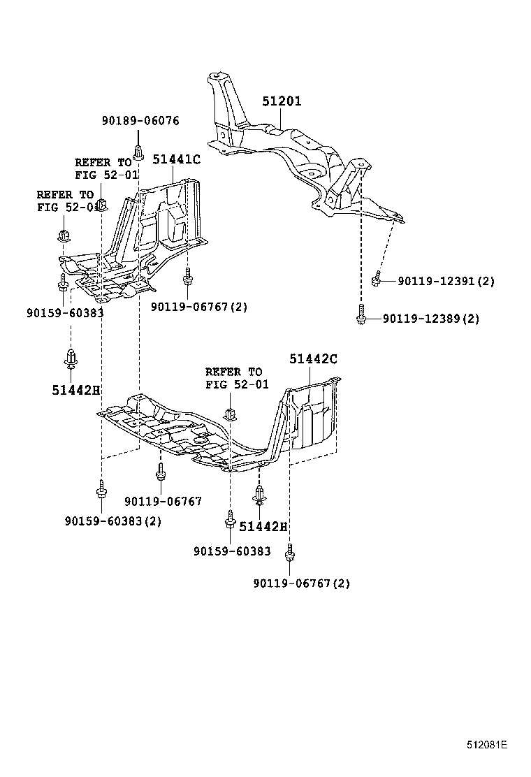 Suspension Crossmember & Under Cover