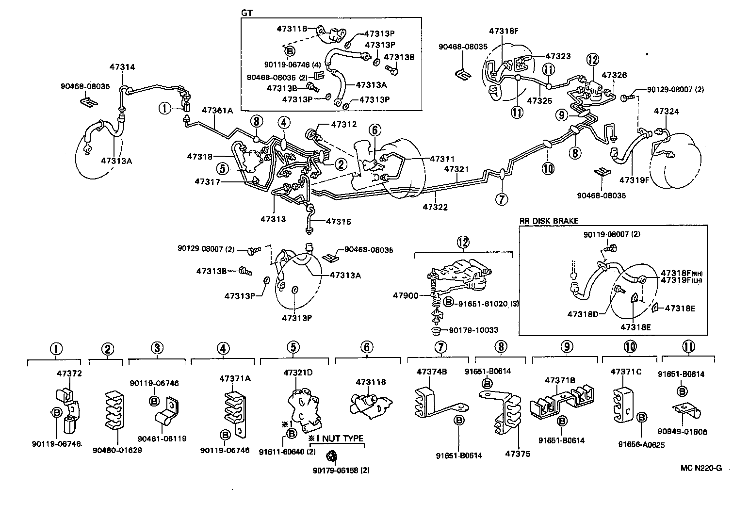 Brake Tube Clamp
