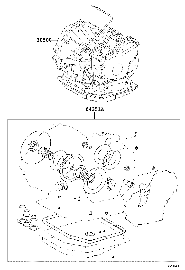 Transaxle Or Transmission Assy & Gasket Kit