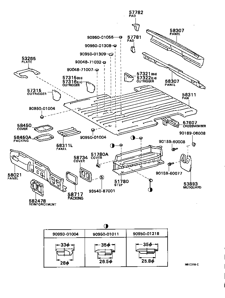 Rear Floor Panel