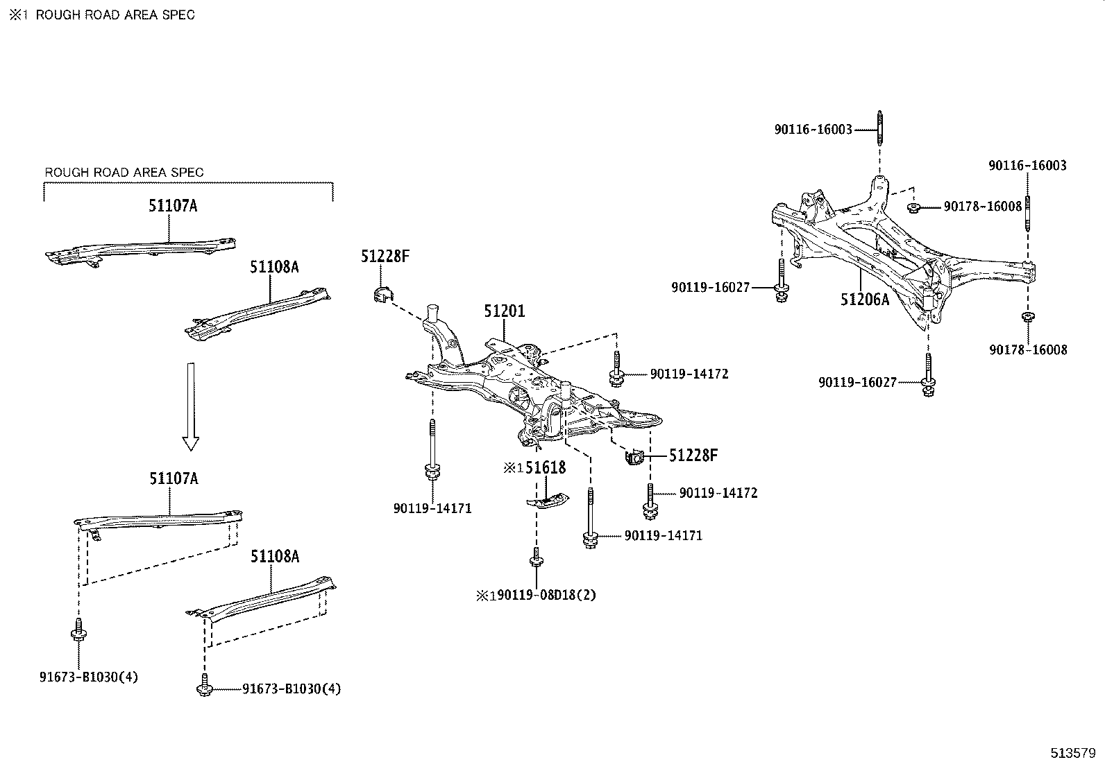 Suspension Crossmember & Under Cover