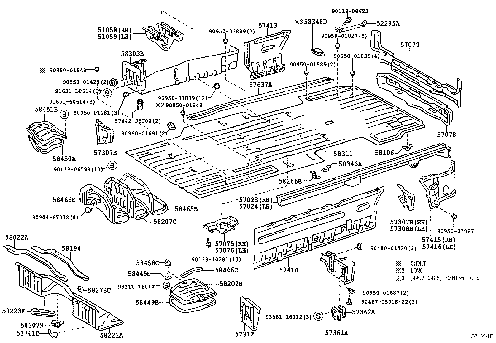 Rear Floor Panel