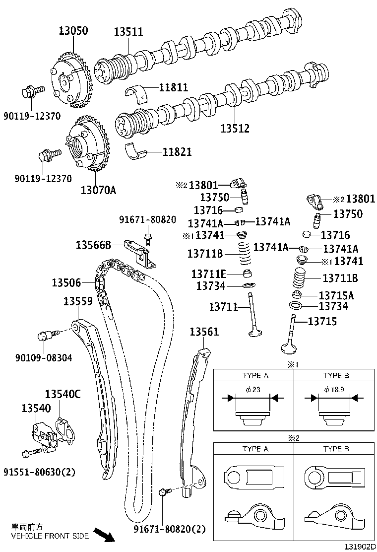 Camshaft & Valve