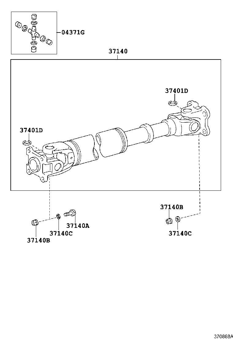 Propeller Shaft & Universal Joint