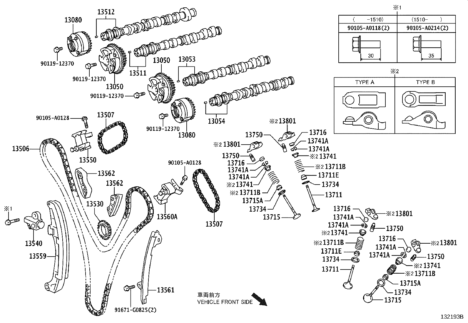 Camshaft & Valve