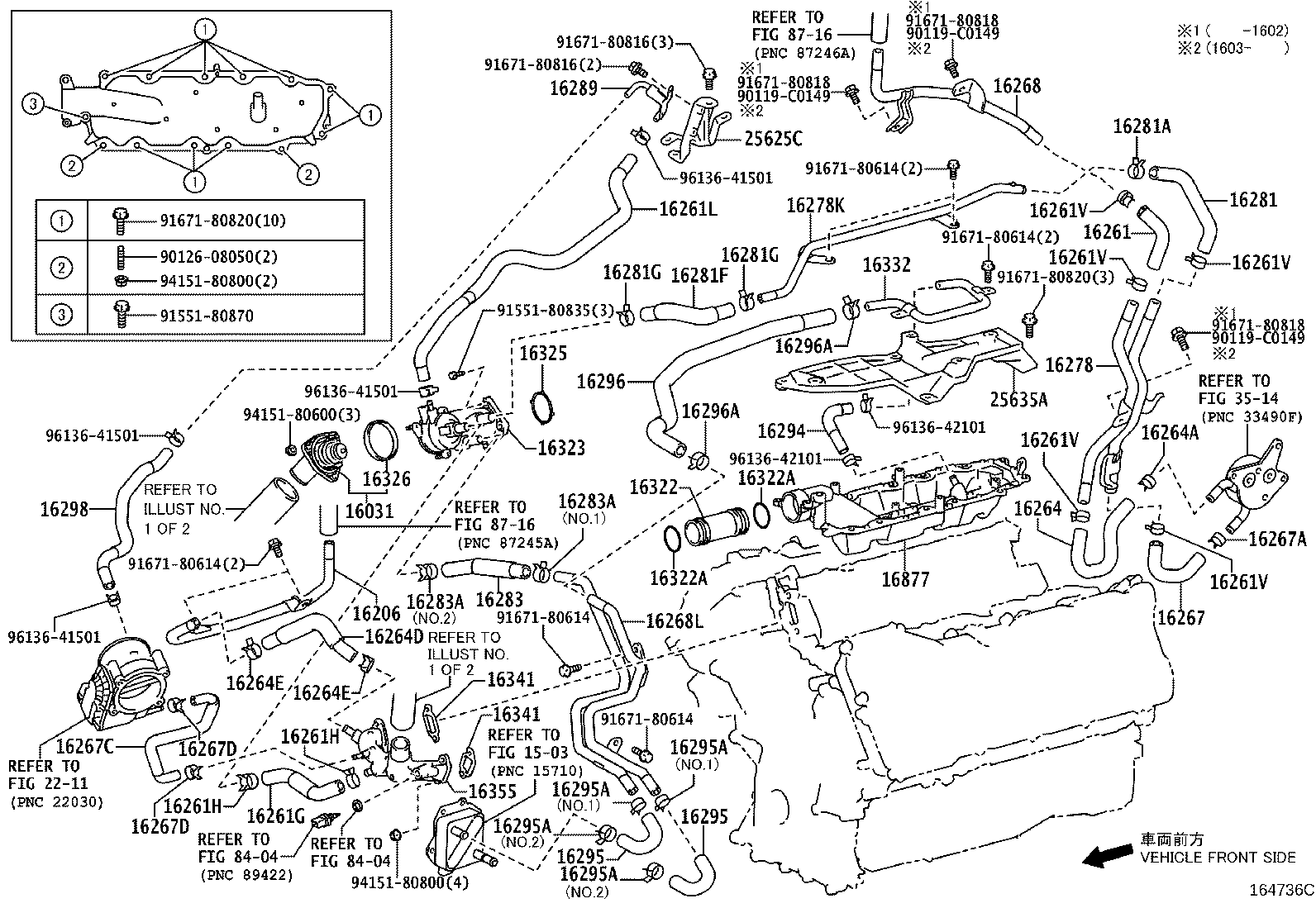 Radiator Water Outlet