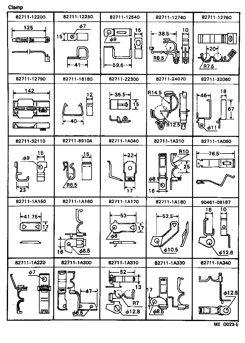 Wiring & Clamp