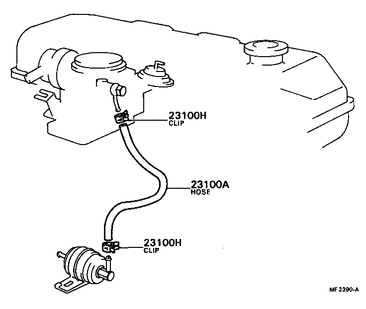 Fuel Pipe Clamp