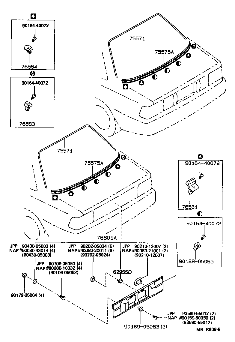 Rear Moulding